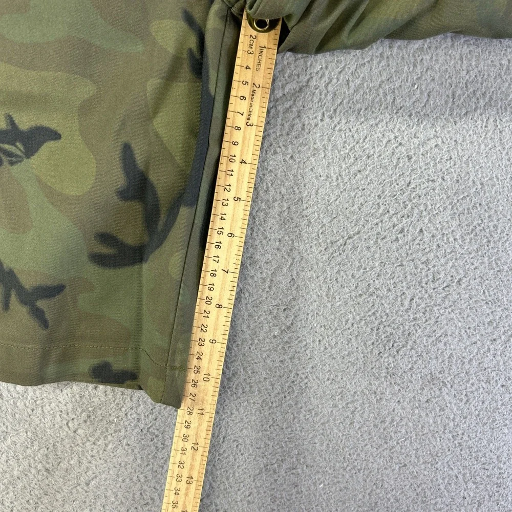 Volcom Shorts Mens 30 Green‎ Camo Chino Vmonty Stretch 22 Skate Military NEW - Picture 8 of 9